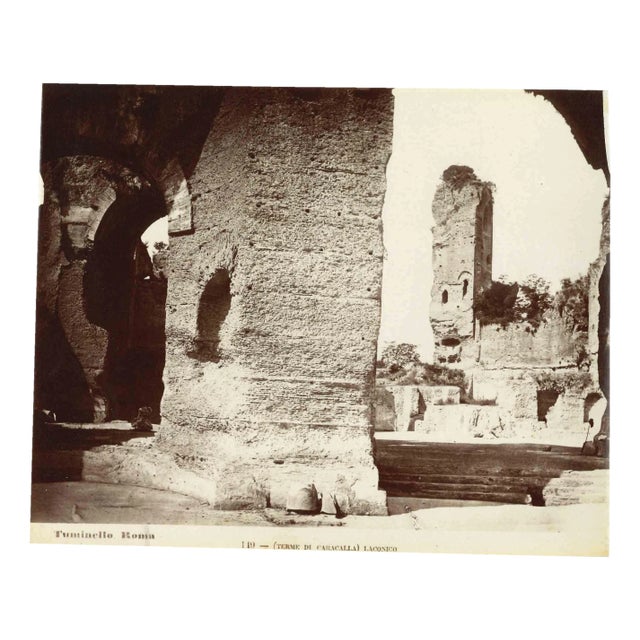 Ludovico Tuminello, Baths of Caracalla, Vintage Photograph, Early 20th Century For Sale