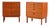 Scandinavian Teak Bedside Tables, 1960s, Set of 2 For Sale