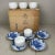 Japanese Arita Porcelain Tea Set, 1980s, Set of 10 For Sale - Image 4 of 12