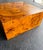Brown Lj Newton Italian Burl Coffee Table on Casters For Sale - Image 8 of 12