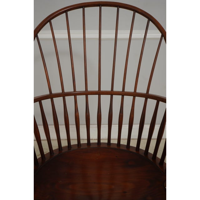 Dr Dimes Bow Back Windsor Arm Chair For Sale In Philadelphia - Image 6 of 16