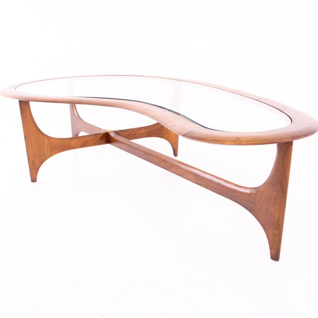 1960s Mid Century Modern Adrian Pearsall for Lane Kidney Biomorphic