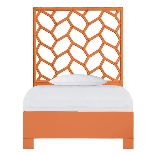 Silas Standard Bed Twin Extra Long - Orange For Sale