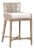 Essentials For Living Overlay Fabric Counter Stool For Sale