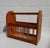German Magazine Rack in Pine Wood, Germany, GDR, 1960s For Sale - Image 4 of 9