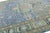 Yellow Modern Tabriz Style Medallion Wool Area Rug – Vibrant Blue, Sage Green & Yellow For Sale - Image 8 of 12