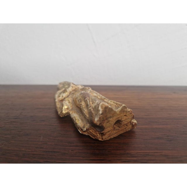 Baroque Figure of a Saint, 1800s For Sale - Image 4 of 5