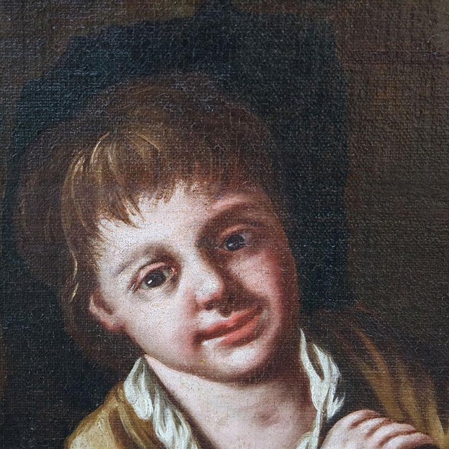 Giacomo Francesco Cipper Known as Il Todeschini, Family Scene, 1600s-1700s, Oil on Canvas, Framed For Sale - Image 3 of 12