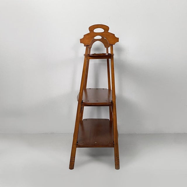 Antique Italian Whatnot or Coffee Table in Wood, Early 1900s For Sale - Image 3 of 14
