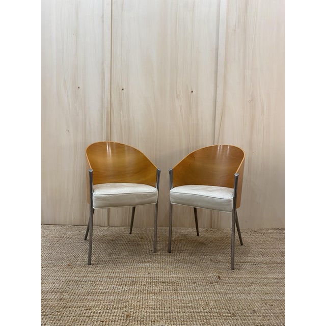 King Costes Armchairs by Philippe Starck, 1990, Set of 2 For Sale - Image 9 of 13