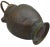 Antique Large Moroccan Brass Berber Vessel With Spouts & Handle For Sale In New York - Image 6 of 8