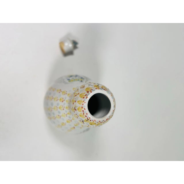 Bjørn Wiinblad Ceramic Figure Vase W/Lid Signed by Artist Rare HTF #204 1951 5” For Sale - Image 11 of 11