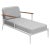 Nature White Divan Chaise Lounge by Mowee For Sale - Image 6 of 6