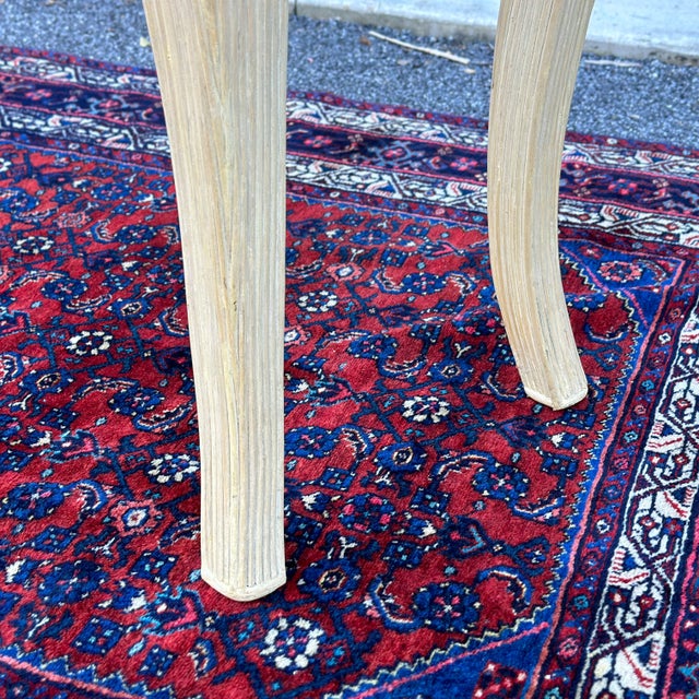 1980's Gabriella Crespi Style Pencil Split Reed Console Table For Sale - Image 10 of 12