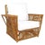 1990s Deco Style "Presidents" Stick Reed Rattan Nantucket Sofa/Lounge Living Room Set For Sale - Image 10 of 12