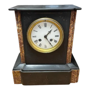 Antique Slate and Marble Clock
