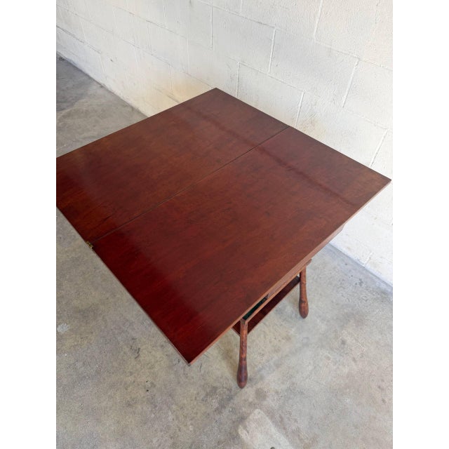 Teak Adjustable Transformer Coffee to Dining Table Expandable Dual Height Denmark Mid-Century Modern 1960s For Sale - Image 9 of 10
