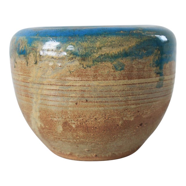 Studio Art Pottery Vase For Sale