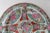 Japanese Vintage Rose Medallion Japanese Porcelain Dish Decorated in Hong Kong For Sale - Image 3 of 6