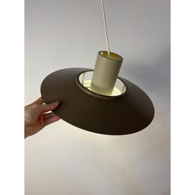 Fog & Mørup Falcon Pendant Lamp in Brown by Andreas Hansen for Fog & Mørup For Sale - Image 4 of 11