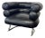 Leather Eileen Gray Bibendum Style Chair For Sale