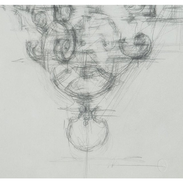 Modern Alberto Giacometti, Chandelier, 1963, Lithograph For Sale - Image 3 of 8