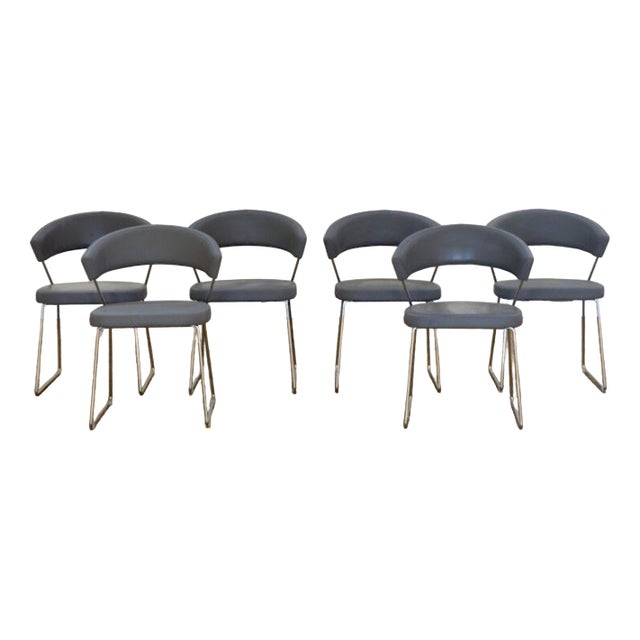 New York Chairs from Calligaris, Italy, Set of 6 For Sale