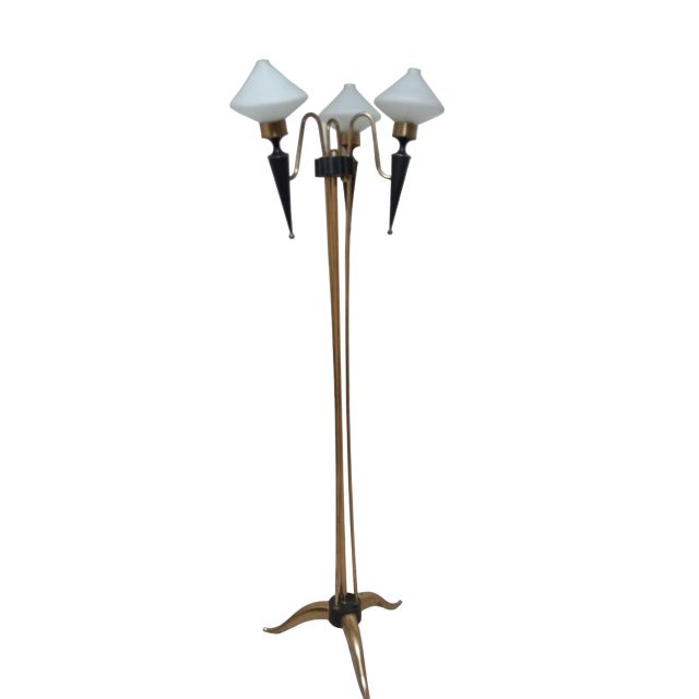 Vintage Floor Lamp from Maison Arlus, France, 1960s For Sale - Image 18 of 18