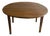 French Folding Dining Table in Oak For Sale