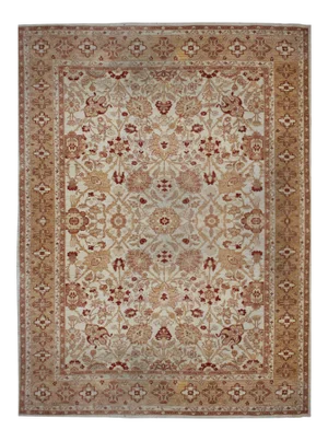 Hand-Knotted Afghan Chobi Rug