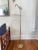 Brass 1990s Art Deco Inspired Brass Floor Lamp by Charles Harris For Sale - Image 8 of 9