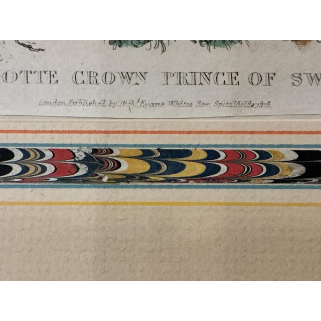 Traditional Richard Evans (English 1784-1871) Antique, Historical Hand-Colored Prints Published 1816. For Sale - Image 3 of 6