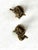 English Traditional Small Figurative Fox Solid Brass Cabinet Knobs, a Pair For Sale In Houston - Image 6 of 10