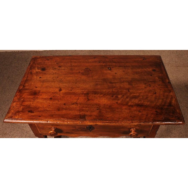 Louis XIII Side Table in Walnut, 17th Century For Sale - Image 10 of 12