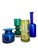 Mid-Century Modern Tamara Aladin Hoop Teal Glass Vase / Finland Art Glass, MCM Riihimäki #1472 For Sale - Image 3 of 10