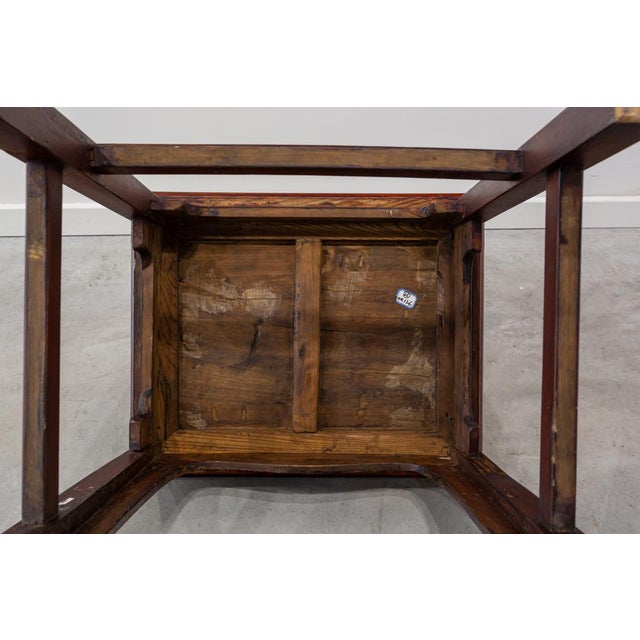 Vintage Wood Chinese Chair For Sale - Image 5 of 10