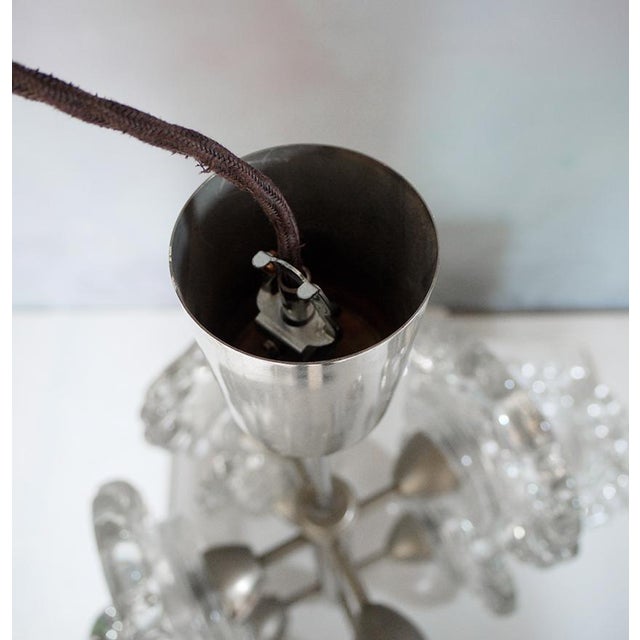 Sputnik Water Drop Chandelier in Murano Glass & Chrome from Peill & Putzler, 1960s, Germany For Sale - Image 12 of 15