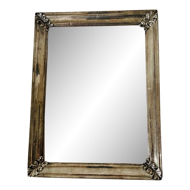 Boho Antique Silver Frame Victorian 1820 For Sale