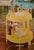 Vintage 1960s Tiara Casa Space Age Yellow & White Bar Cart / Serving Trolley, Attributed For Sale - Image 9 of 9
