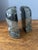 Charcoal 1980s Black & Charcoal Marble Bookends - a Pair For Sale - Image 8 of 12