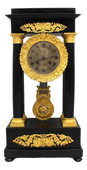19th Century Empire Pendulum Clock