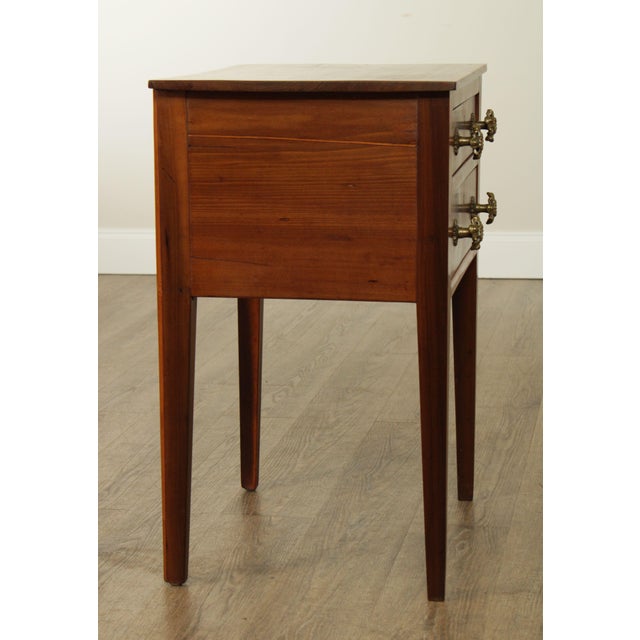 Download Hepplewhite Style Antique Mahogany and Pine 2 Drawer Work Table | Chairish