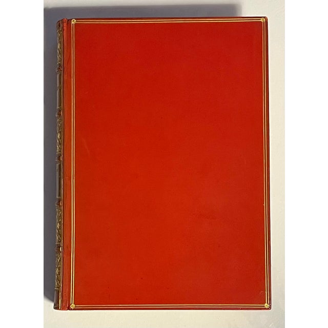 Fine red leather binding - Lord Arthur Savile's Crime - by Oscar Wilde. Methuen and Co., 36 Essex Street W.C. London 1908....