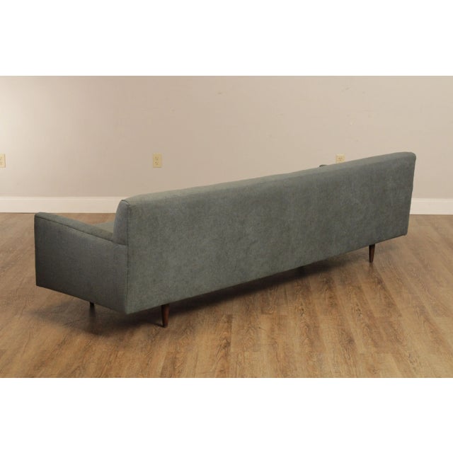 1960's Mid-Century Modern Newly Upholstered Sofa For Sale - Image 11 of 13