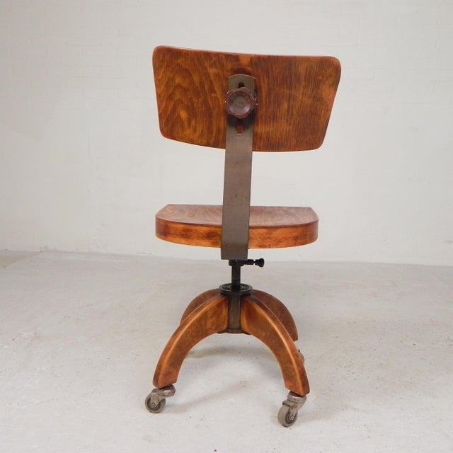 Bauhaus Office Chair from Krenzer, 1930s For Sale - Image 6 of 18