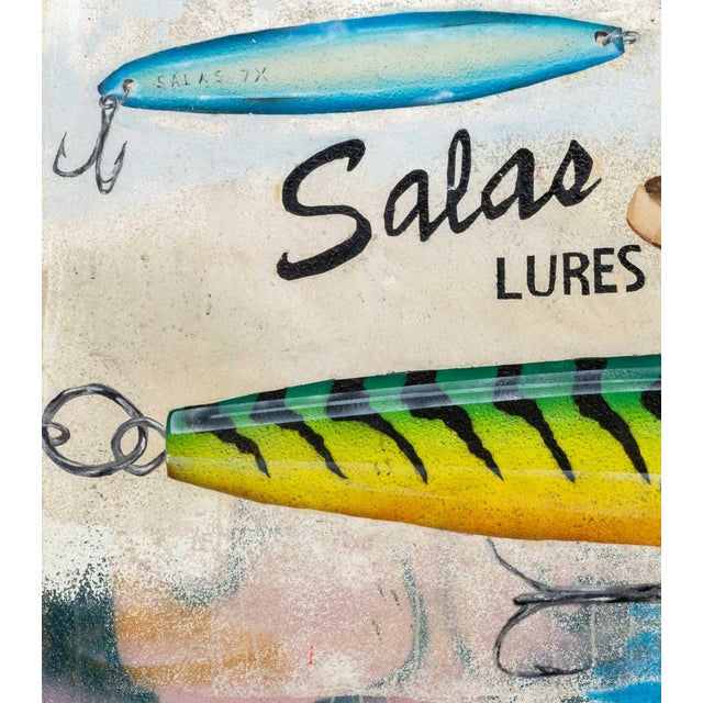 Contemporary Devin Reynolds Original Salas Lures Mixed Media For Sale - Image 3 of 6