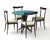 Mid-Century Modern Ico Parisi Attributed Game Table and Chairs 1950's Modern For Sale - Image 3 of 18