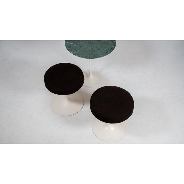 1970s 1970s Vintage Knoll International Tulip Stools by Eero Saarinen - a Pair For Sale - Image 5 of 12