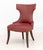 Red Contemporary Red Upholstered Chairs, Pair For Sale - Image 8 of 9