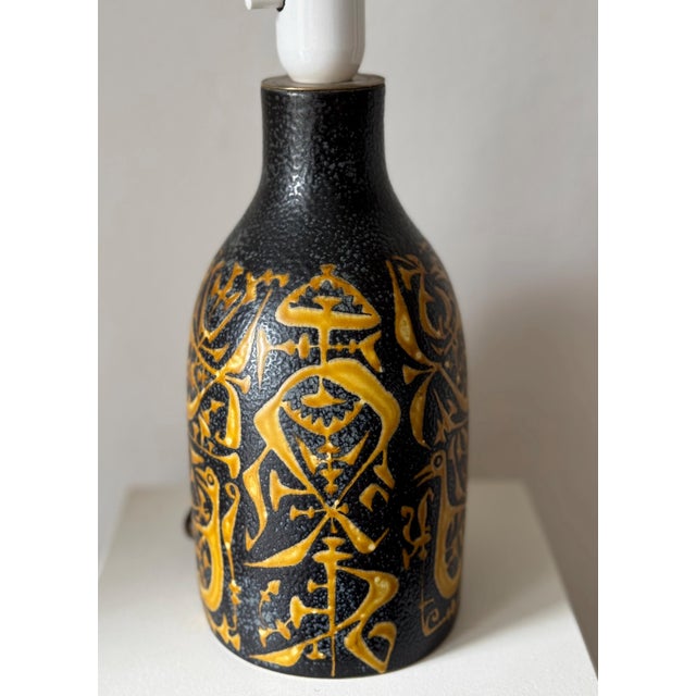 Royal Copenhagen Table Lamp by Nils Thorsson for Royal Copenhagen, 1970s For Sale - Image 4 of 11